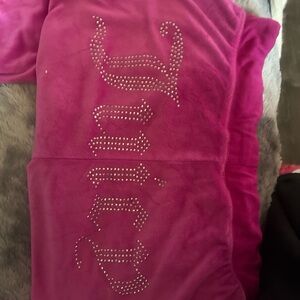 Juicy Couture Fuchsia Velour Sweatpants